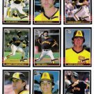 1985 Donruss San Diego Padres Team Set-23 Cards