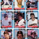1988 Donruss San Diego Padres Team Set-26 Cards