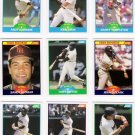 1989 Score San Diego Padres Team Set-28 Cards