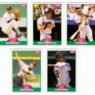 1989 Score Update San Diego Padres Team-5 Cards