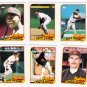 1989 Topps Traded San Diego Padres Team-6 Cards