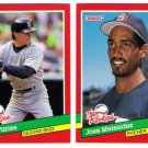 1991 Donruss The Rookies San Diego Padres-2 Cards