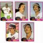 1981 Topps Traded San Francisco Giants Set-5 Cards