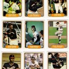 1982 Fleer San Francisco Giants Set-21 Cards