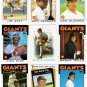 1986 Topps San Francisco Giants Set-27 Cards