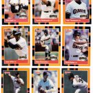 1988 Donruss Baseballs Best San Francisco Giants-12 Cd