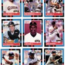 1988 Donruss San Francisco Giants Set-24 Cards