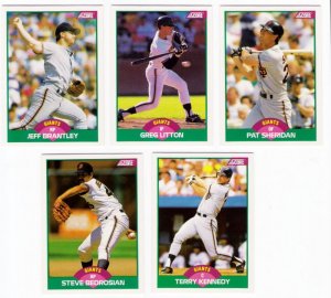 1989 Score Update San Francisco Giants-5 Cards