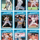 1990 Donruss Best of N.L. San Francisco Giants-12 Cards