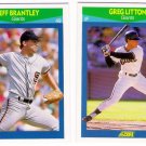 1990 Score Rising Stars San Francisco Giants-2 Cd