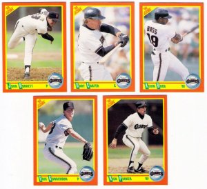 1990 Score Update & Rookies San Francisco Giants-5 Cd