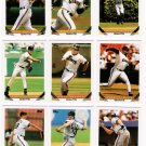 1993 Topps San Francisco Giants Set-28 Cards