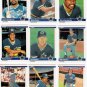 1984 Fleer Seattle Mariners Team Set-22 Cards