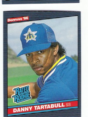 1986 Donruss Seattle Mariners Team Set-21 Cards