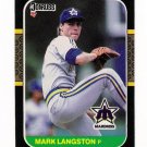 1987 Donruss Seattle Mariners Team Set-23 Cards