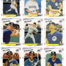 1988 Fleer Seattle Mariners Team Set-24 Cards