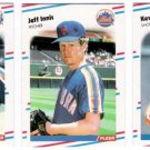 1988 Fleer Update Seattle Mariners Team Set-4 Cards