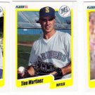 1990 Fleer Update Seattle Mariners-3 Cards