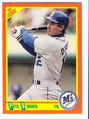 1990 Score Update & Rookies Seattle Mariners-1 Card