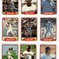 1982 Fleer Texas Rangers Team Set-22 Cards