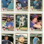 1983 Fleer Texas Rangers Team Set-23 Cards