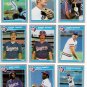1985 Fleer Texas Rangers Team Set-21 Cards
