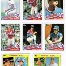 1985 Topps Texas Rangers Team Set-29 Cards