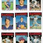 1986 Topps Traded Texas Rangers Team Set-9 Cards