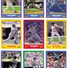 1988 Score Texas Rangers Team Set-29 Cards