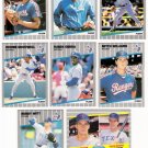 1989 Fleer Texas Rangers Team Set-25 Cards