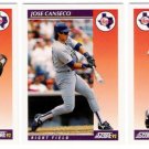 1992 Score Update & Rookies Texas Rangers-3 Cd
