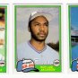 1981 Topps Traded Toronto Blue Jays Team Set-3 Cards