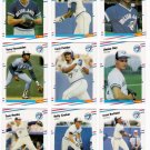 1988 Fleer Toronto Blue Jays Team Set-25 Cards