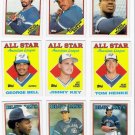 1988 Topps Toronto Blue Jays Team Set-32 Cards