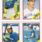 1988 Topps Traded Toronto Blue Jays Team Set-4 Cards