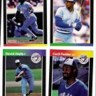 1989 Donruss Toronto Blue Jays Team Set-26 Cards