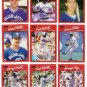 1990 Donruss Toronto Blue Jays Team Set-33 Cards