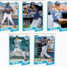 1990 Fleer Update Toronto Blue Jays-5 Cards