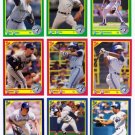 1990 Score Toronto Blue Jays-25 Cards