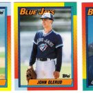 1990 Topps Traded Toronto Blue Jays Team Set-3 Cards