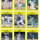 1991 Fleer Toronto Blue Jays Team Set-26 Cards