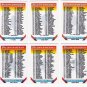 1993 Topps Unmarked Checklist Set-6 Cards
