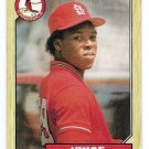 Lot of (50) 1987 Topps Vince Coleman Baseball Cards-Card #590