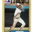 Lot of (58) 1987 Topps Andre Dawson Cards-Card #345