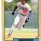 Lot of (54) 1987 Topps Mariano Duncan Cards-Card #199