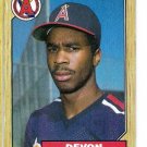Lot of (58) 1987 Topps Devon White Baseball Cards-Card #139
