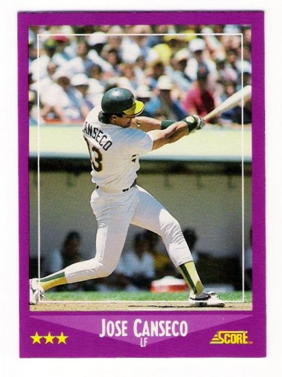 Lot of (93) Jose Canseco Baseball Cards