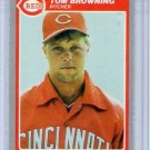 1985 Fleer Update Tom Browning Rookie-4, Card #U-12