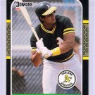 1987 Donruss Jose Canseco Rookie-3, Card #97