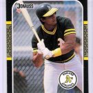 1987 Donruss Jose Canseco Rookie-4, Card #97